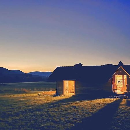 Polanka Beskid Niski Cute Cabin With Spectacular Views Hanczowa Экстерьер фото
