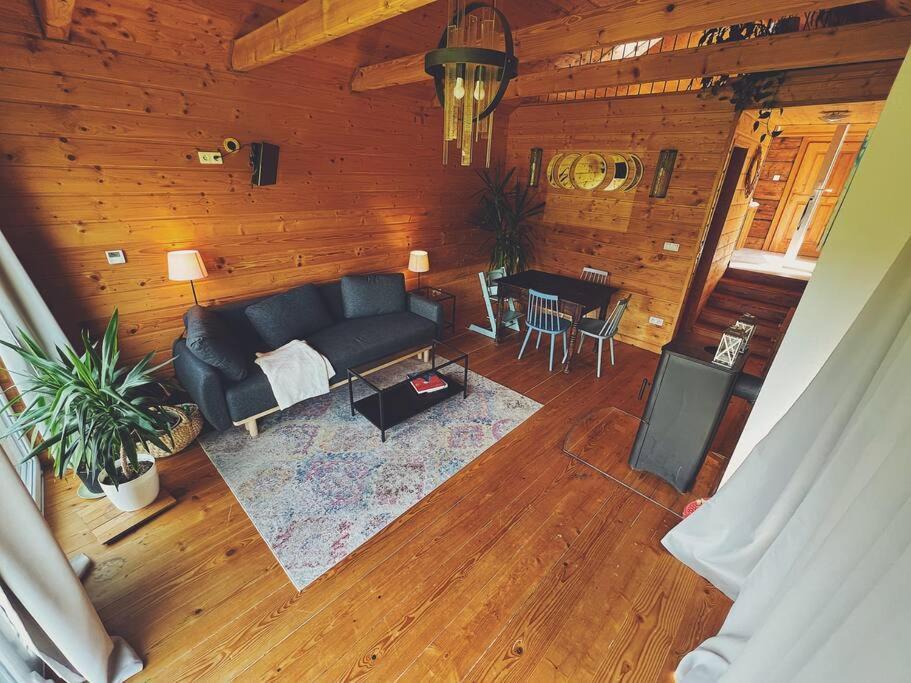Polanka Beskid Niski Cute Cabin With Spectacular Views Hanczowa Экстерьер фото