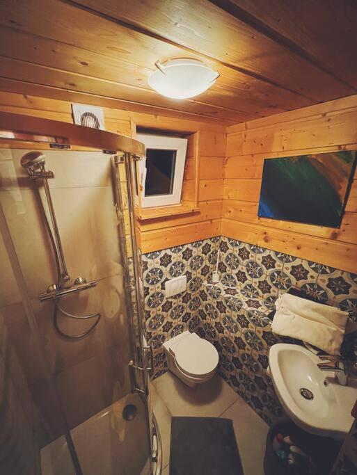 Polanka Beskid Niski Cute Cabin With Spectacular Views Hanczowa Экстерьер фото