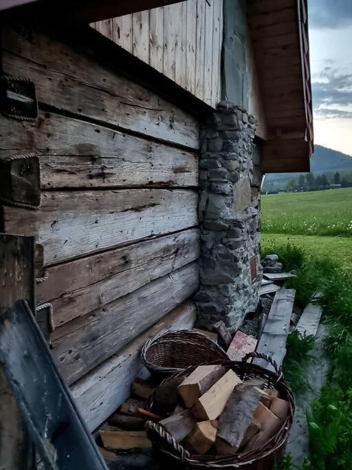 Polanka Beskid Niski Cute Cabin With Spectacular Views Hanczowa Экстерьер фото