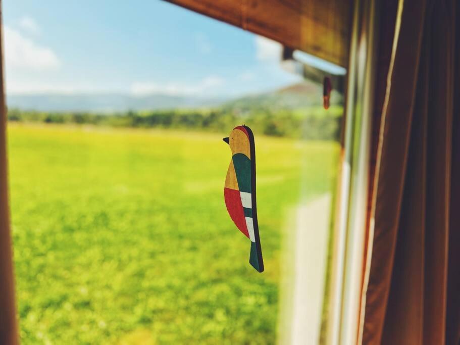 Polanka Beskid Niski Cute Cabin With Spectacular Views Hanczowa Экстерьер фото