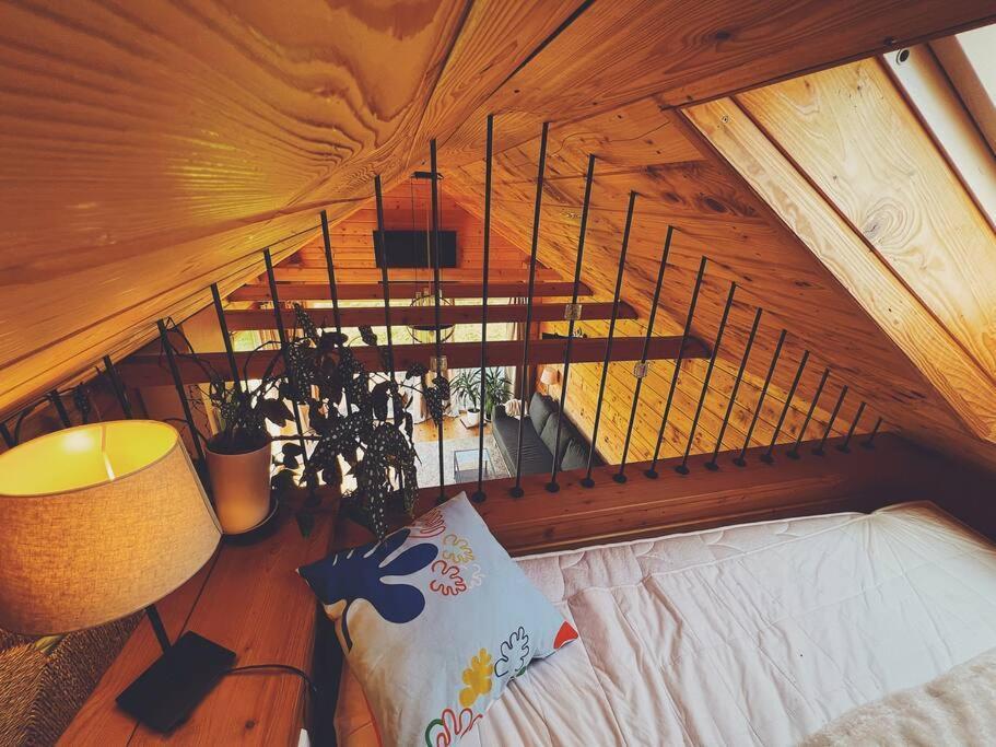 Polanka Beskid Niski Cute Cabin With Spectacular Views Hanczowa Экстерьер фото